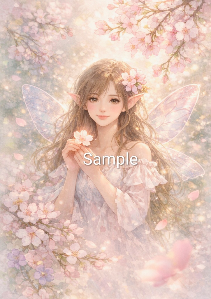 Fantasy Fairy Illustration Set – 16 Magical Scenes (A4 PNG Download)