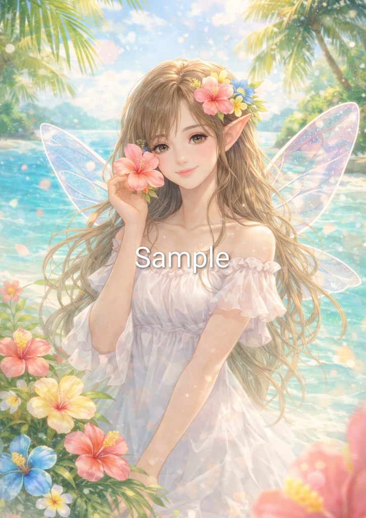 Fantasy Fairy Illustration Set – 16 Magical Scenes (A4 PNG Download)