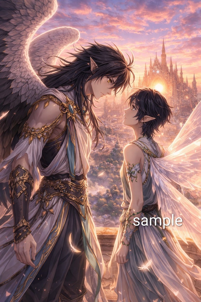 Fairies & Nine-Tailed Wolves: Fantasy Illustration Collection (26 Scenes)