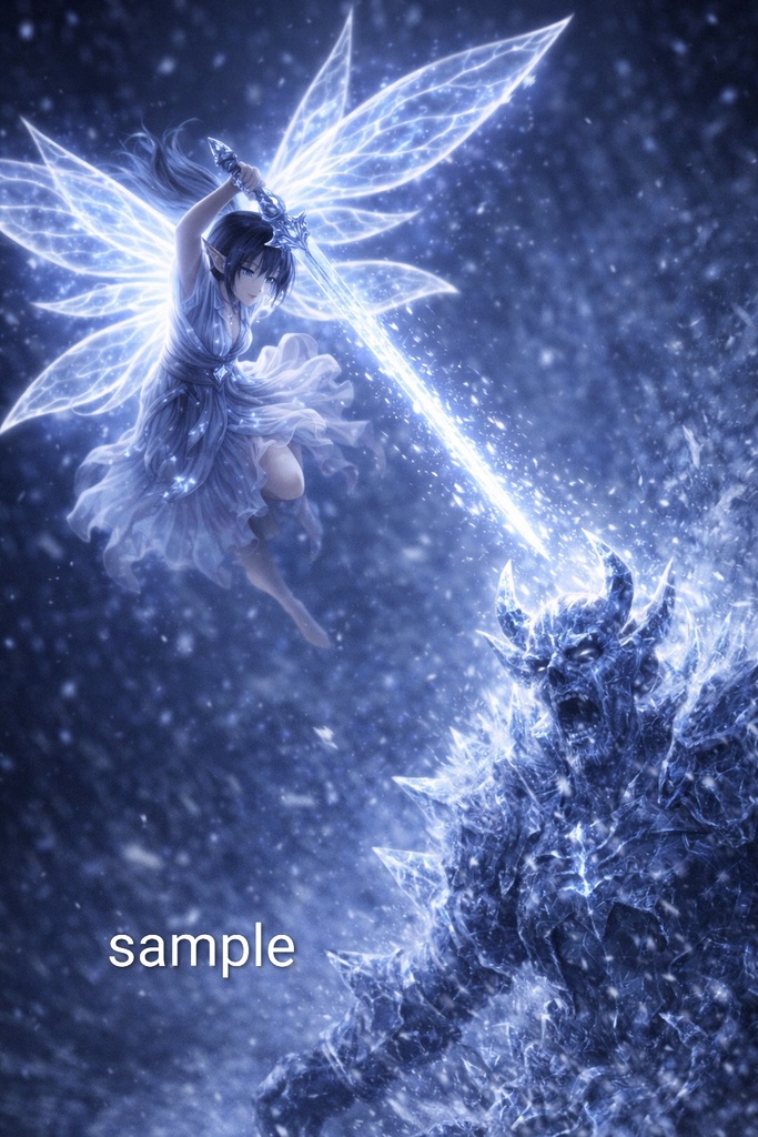 Fairies & Nine-Tailed Wolves: Fantasy Illustration Collection (26 Scenes)