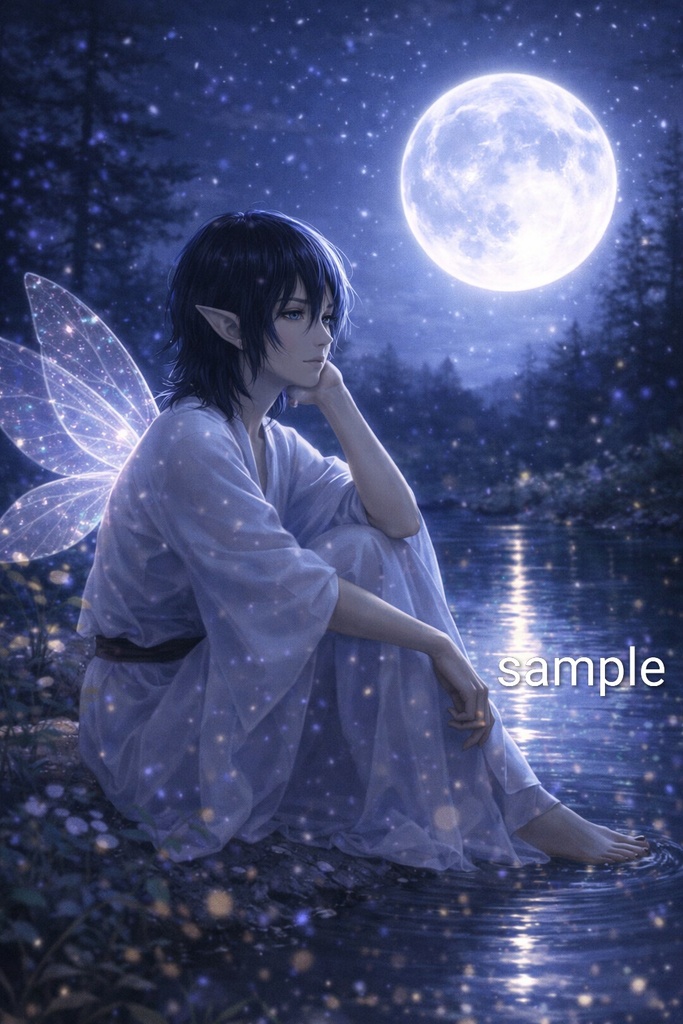 Fairies & Nine-Tailed Wolves: Fantasy Illustration Collection (26 Scenes)