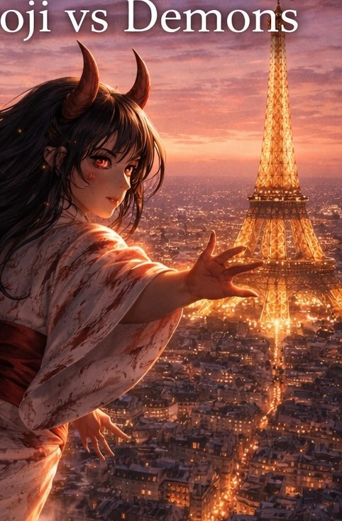 Crimson Oni – Exorcist Clash Onmyoji vs Demon Battle Illustration20Scene