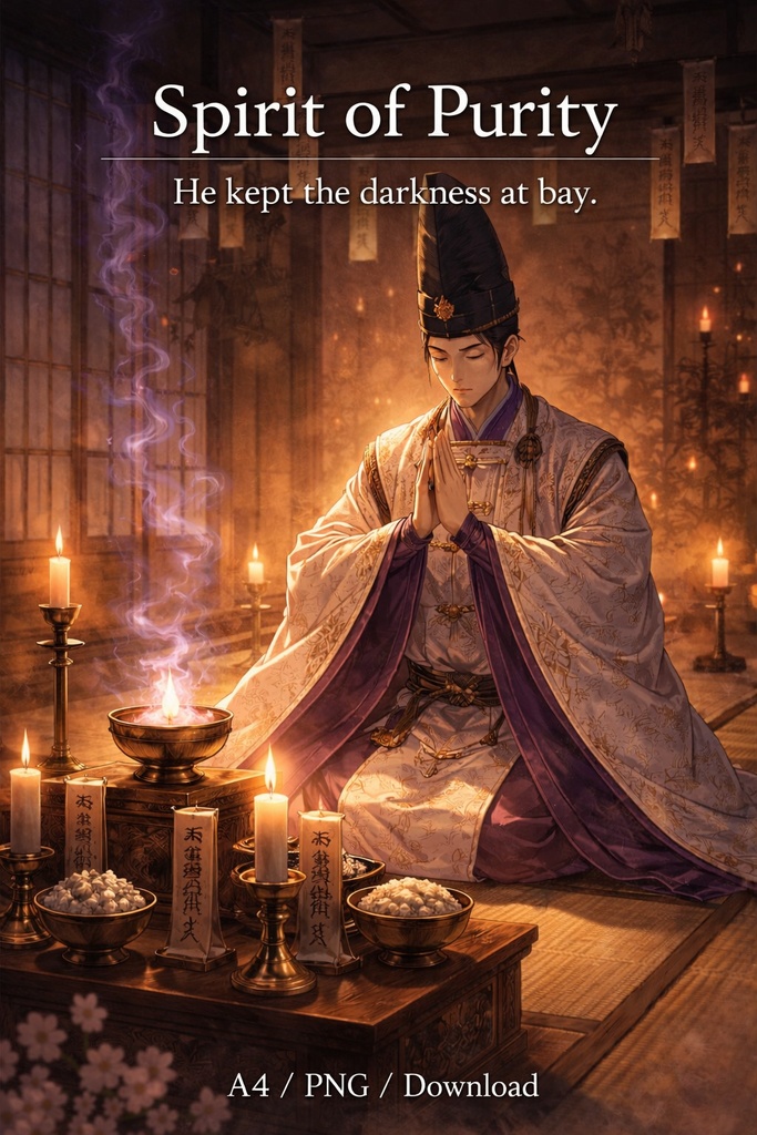 Crimson Oni – Exorcist Clash Onmyoji vs Demon Battle Illustration20Scene