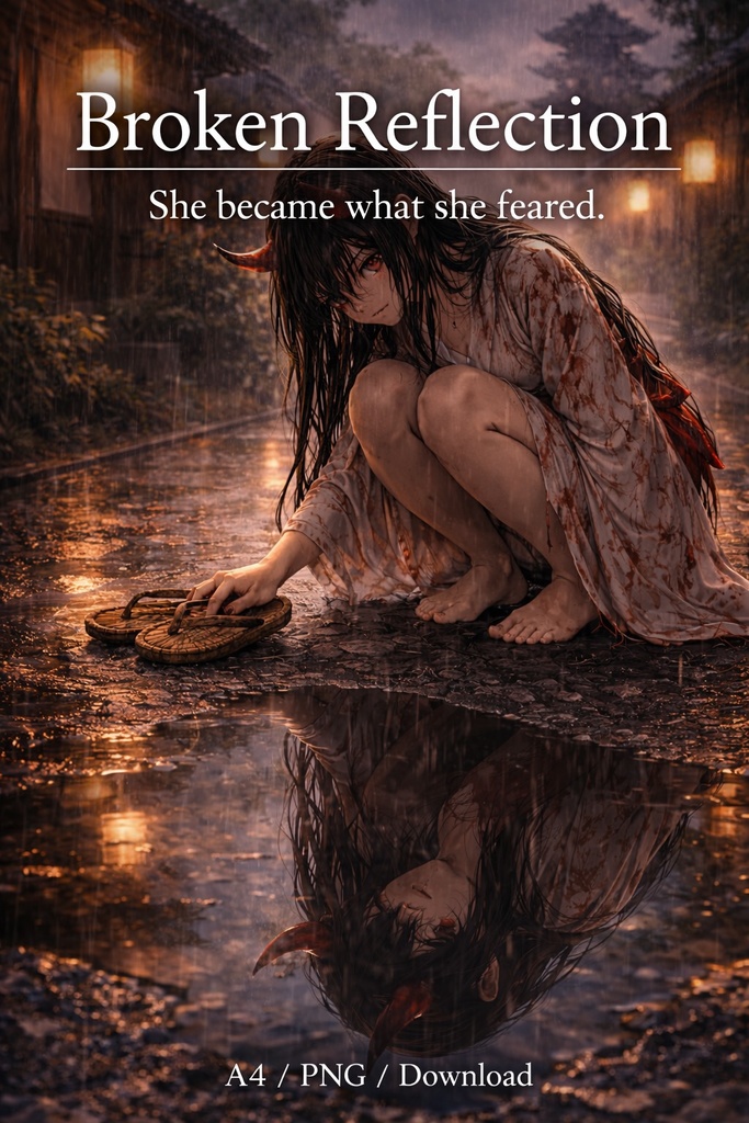 Crimson Oni – Exorcist Clash Onmyoji vs Demon Battle Illustration20Scene