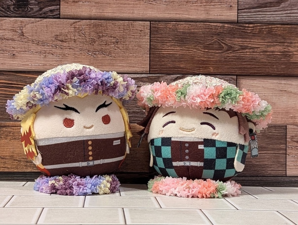 お花畑ハット&座布団セット