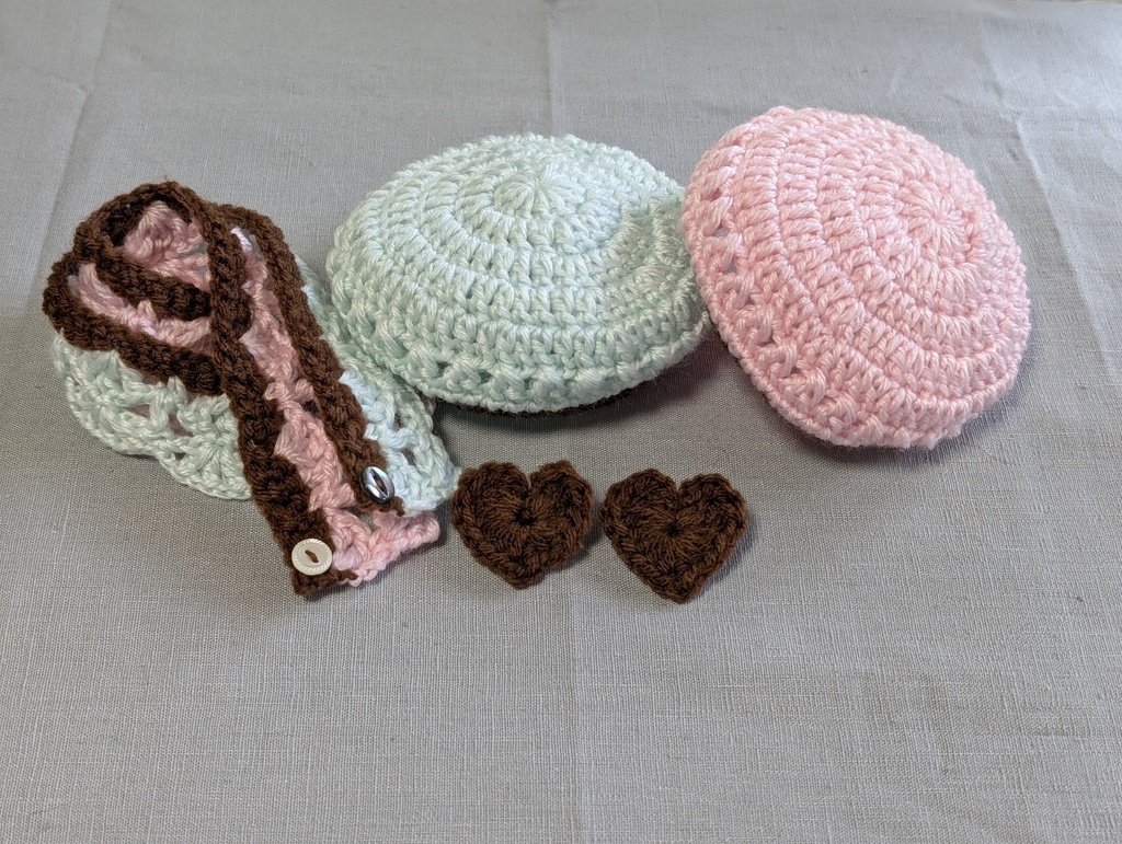 チョコモチーフのお出かけセット