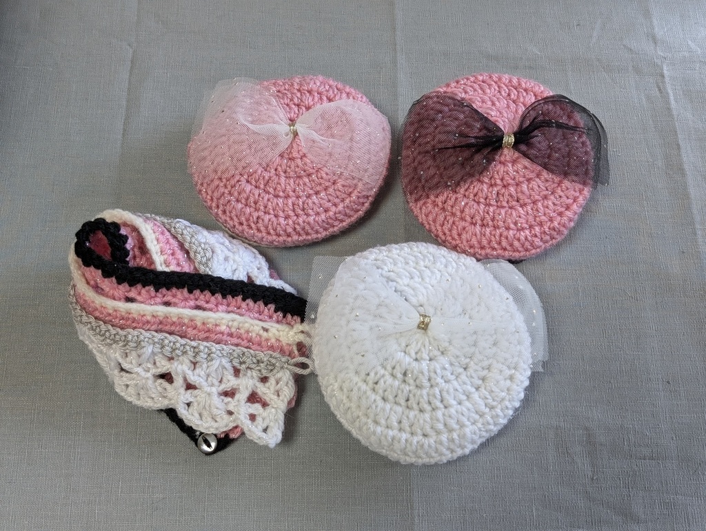 チュールリボンのセットアップ