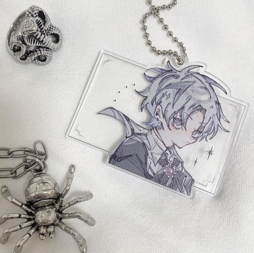 アクリルキーホルダー💭