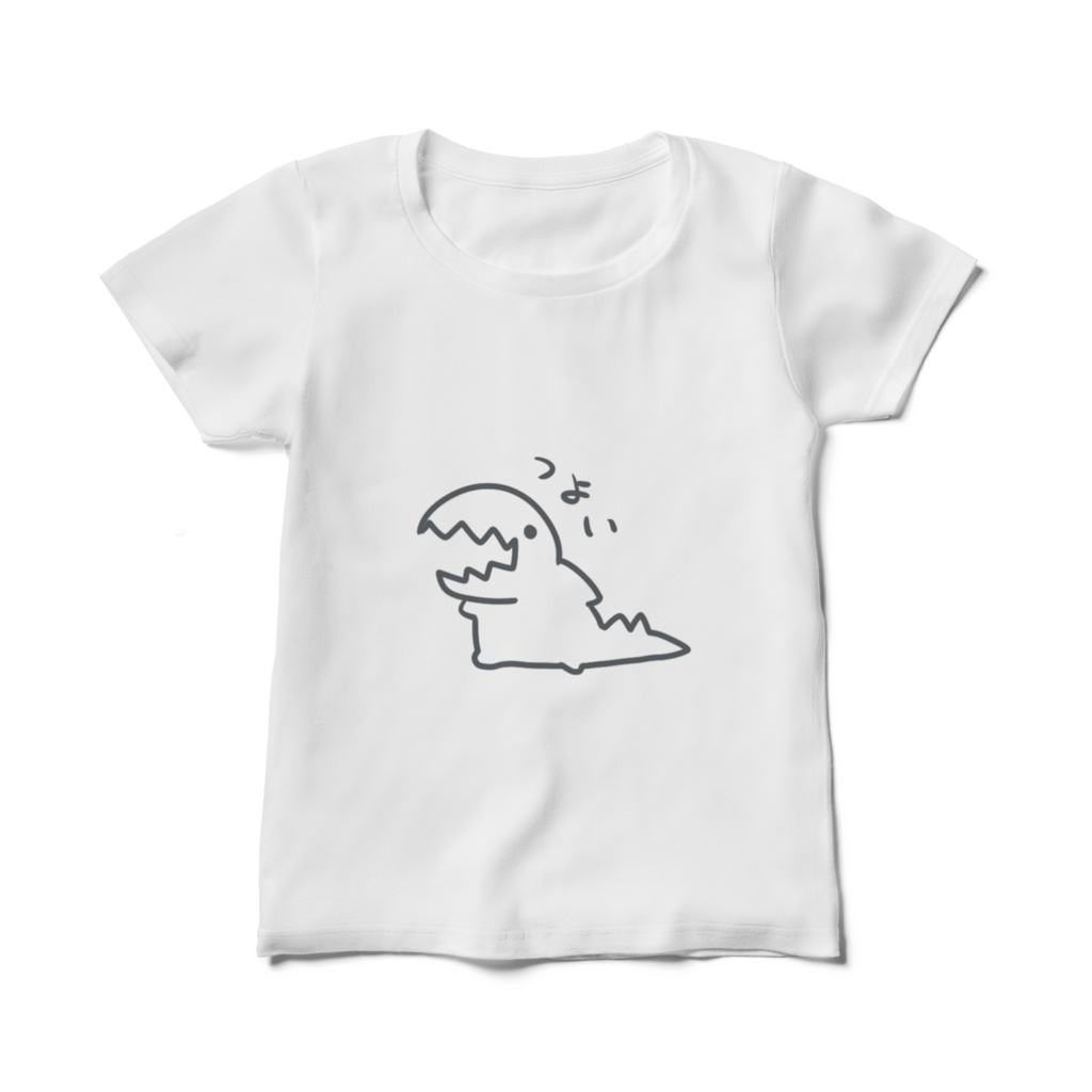 つよいざうるすTシャツ・レディース