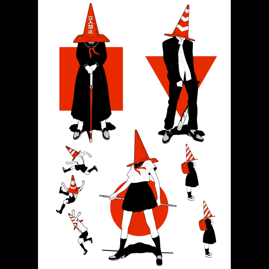 【Cylinder Head】タトゥーシール