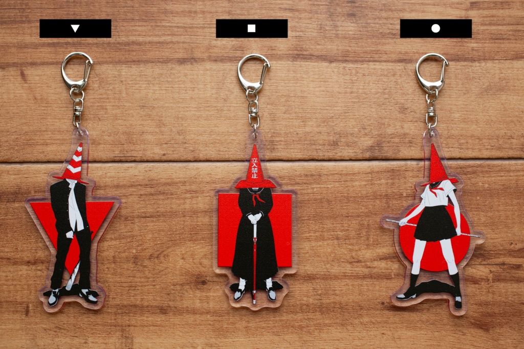 【Cylinder Head】アクリルキーホルダー【AP版】