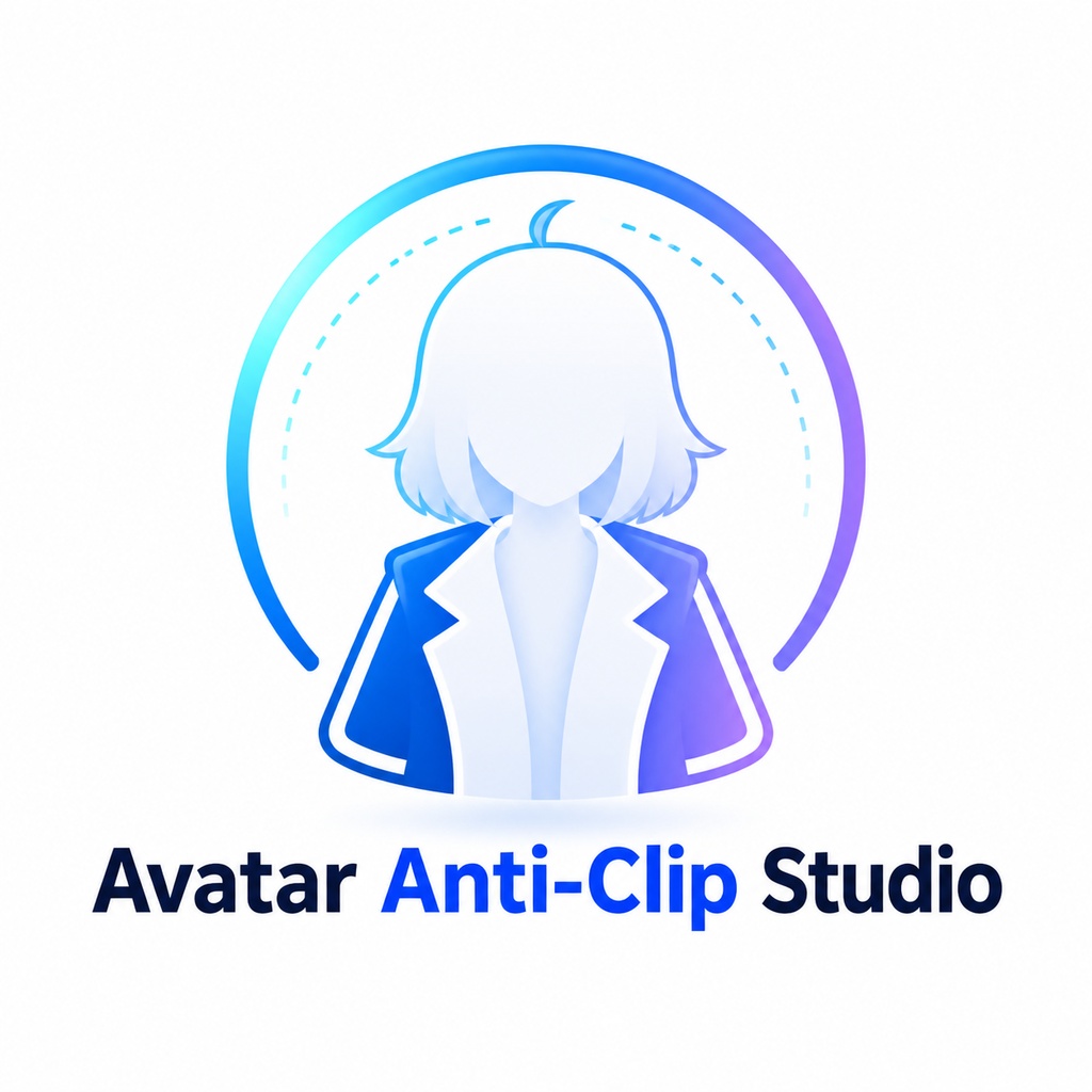 【VRChat】Avatar Anti-Clip Studio｜衣装・髪の貫通チェック＆対策ツール