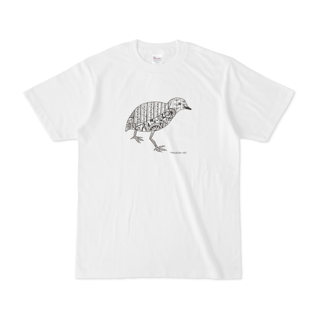絶滅動物Tシャツ Hawaiian rail