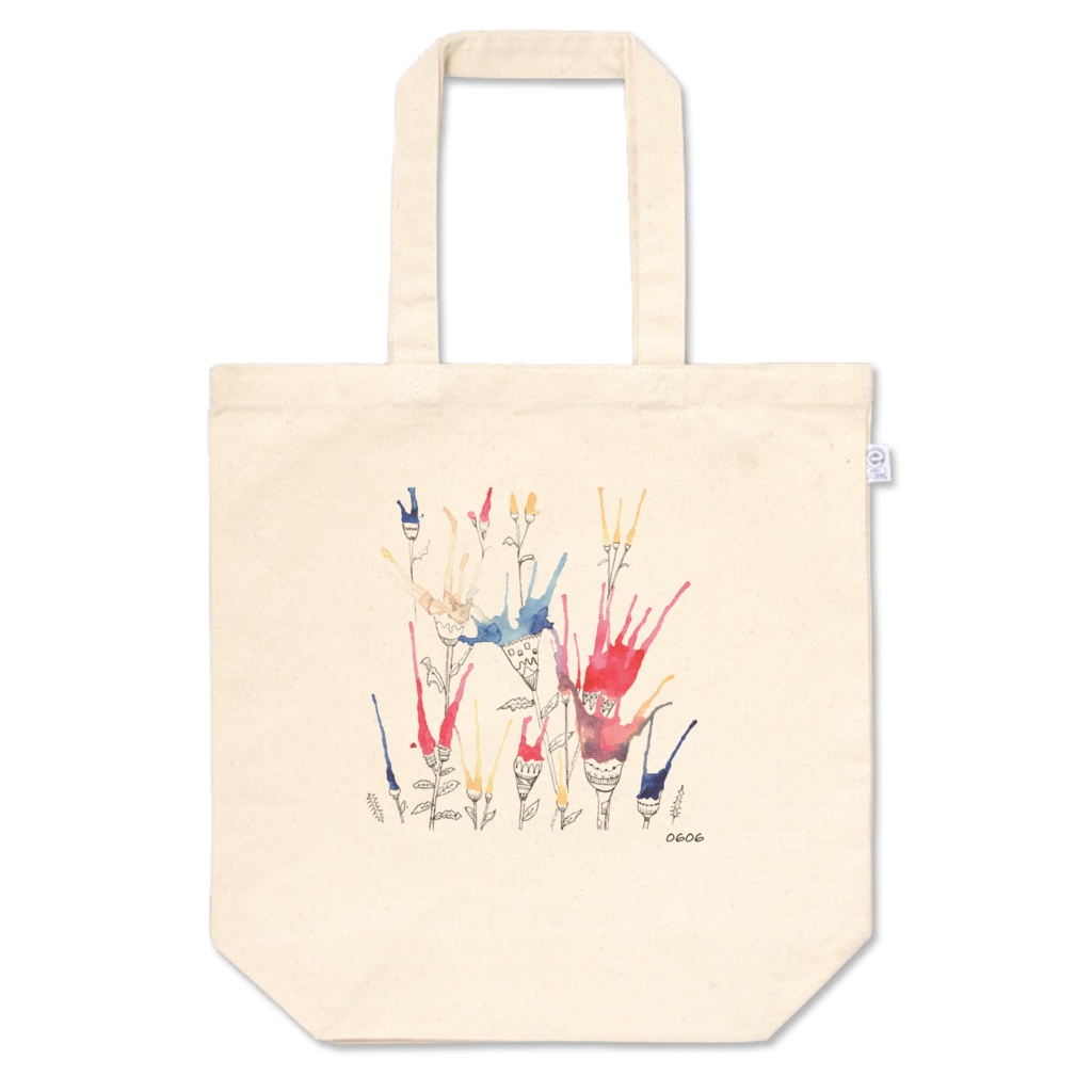 Spread Flowers トートバッグ