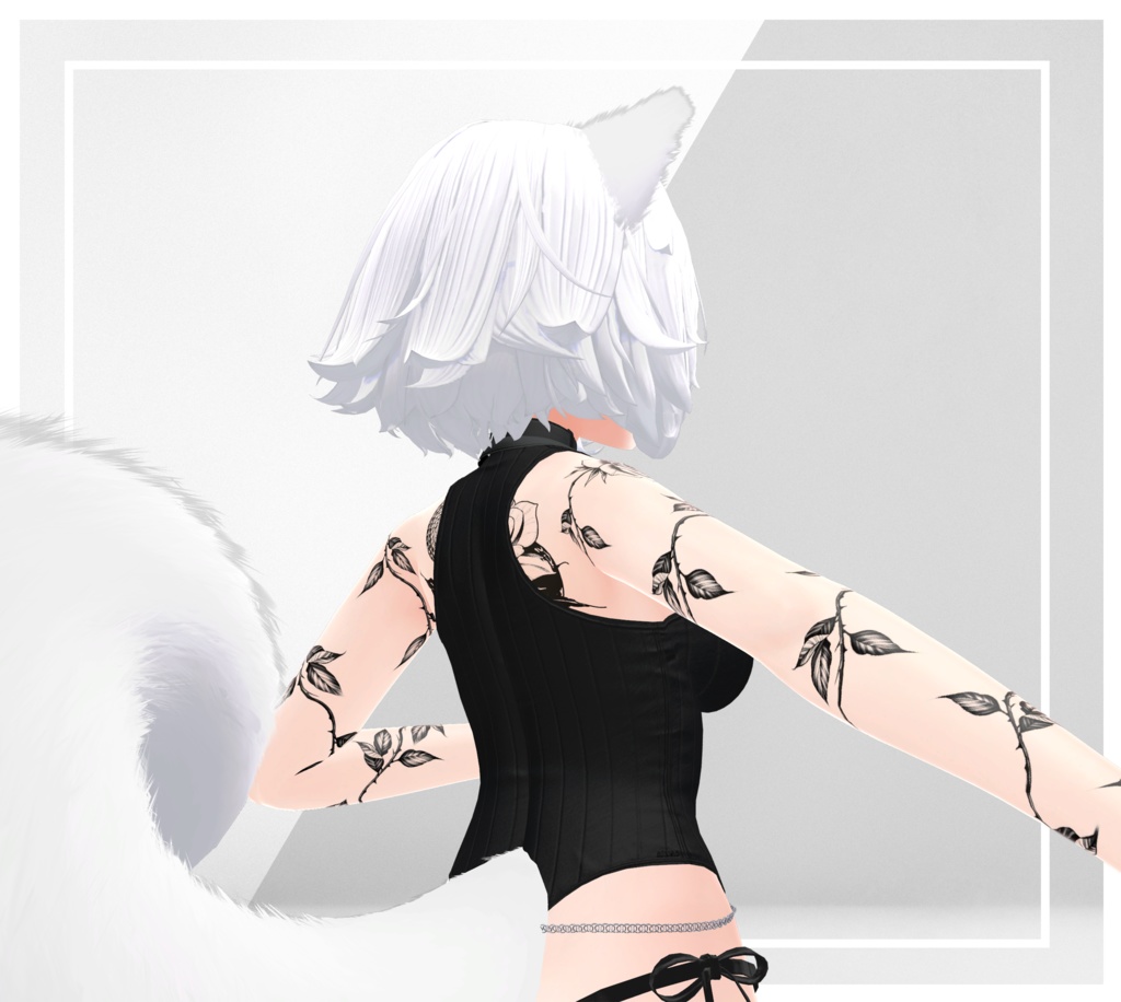 Velle「ピンク」テクスチャードボディスーツ | Velle Body texture "Rose"