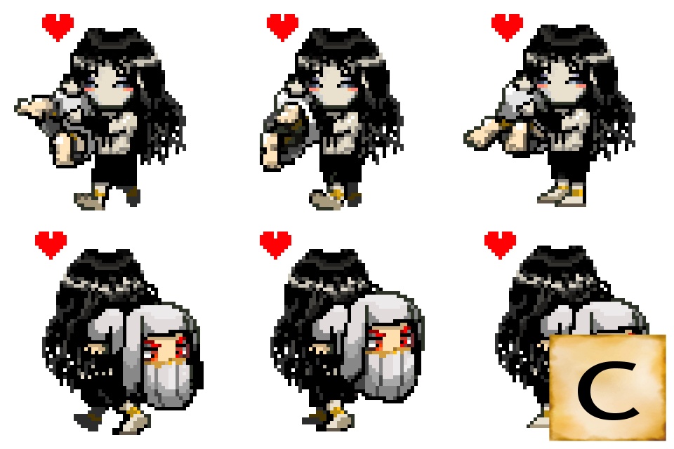 〈ENNEAD〉アヌセトかつぎ◆PICREA用アバター