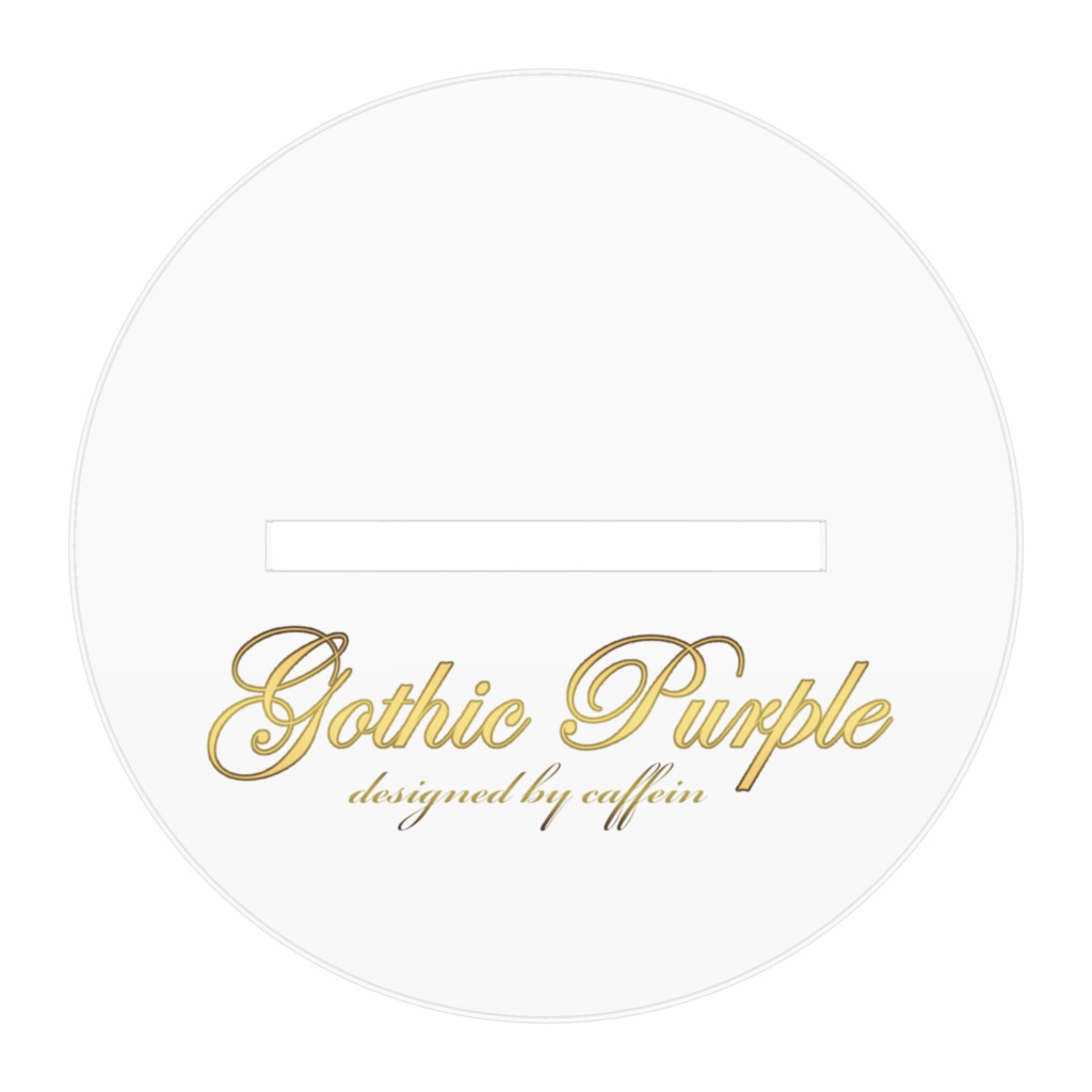 弱音ハク ゴシックパープル アクリルフィギュア