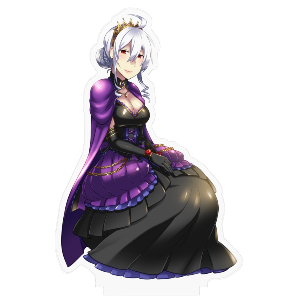 弱音ハク ゴシックパープル アクリルフィギュア