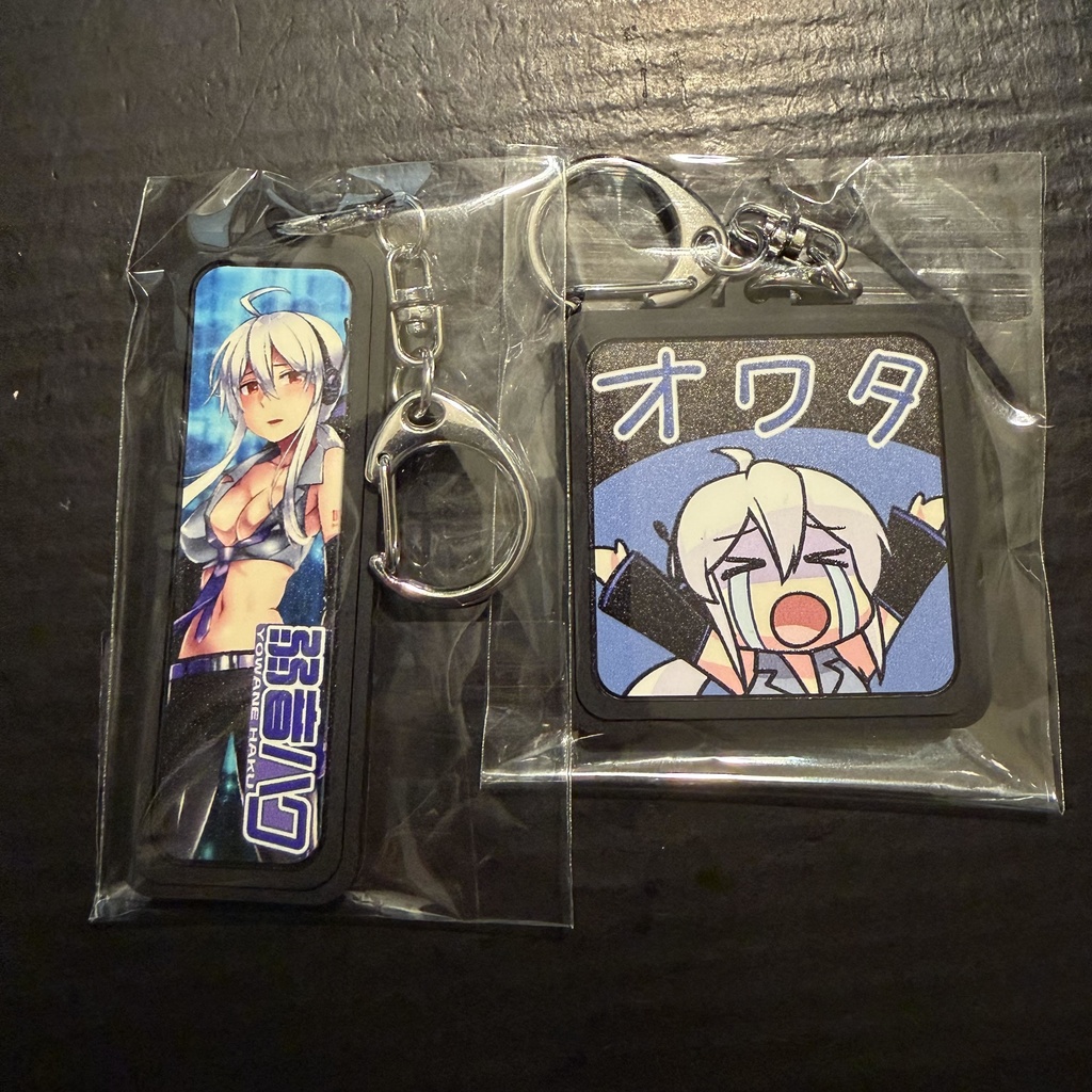 弱音ハクPVCキーホルダー(C107)