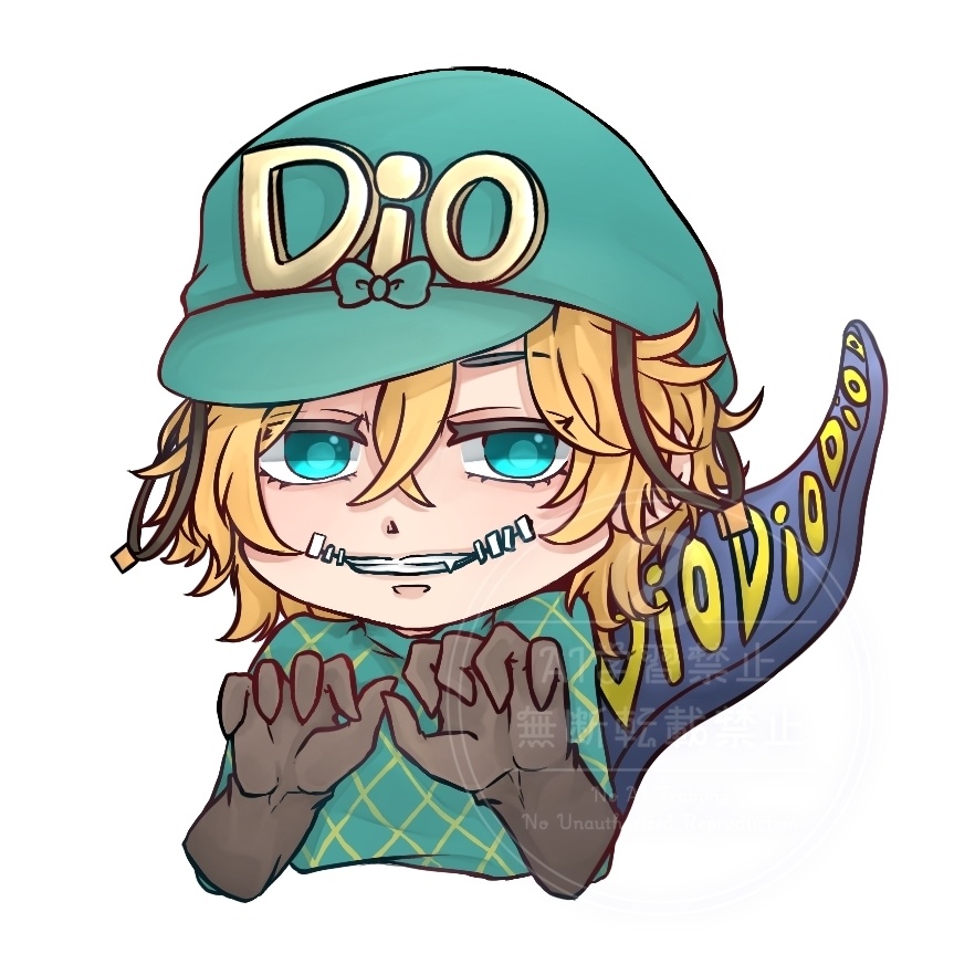 ディエゴ＆ホットパンツ ステッカー 2枚組