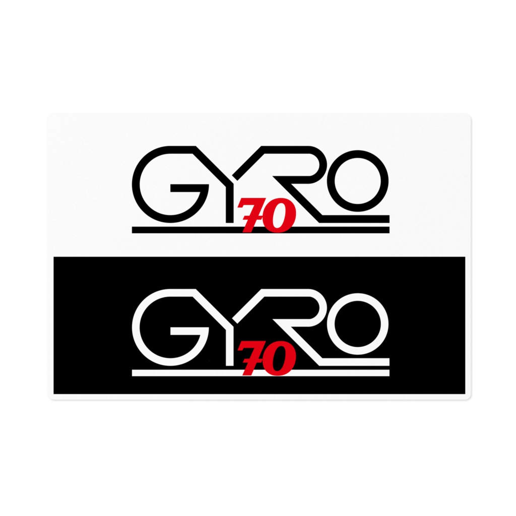 GYRO 70 ステッカー 大