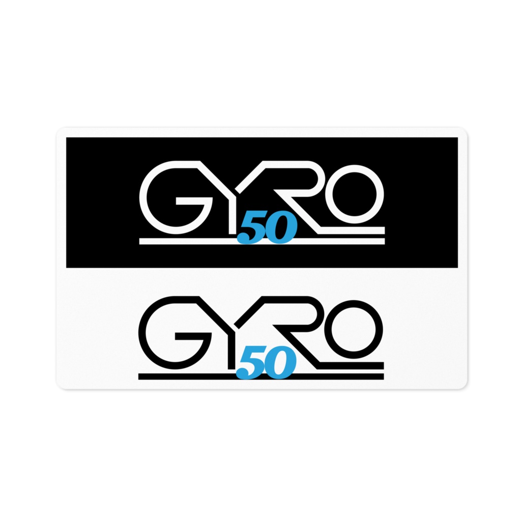GYRO 50 ステッカー 小