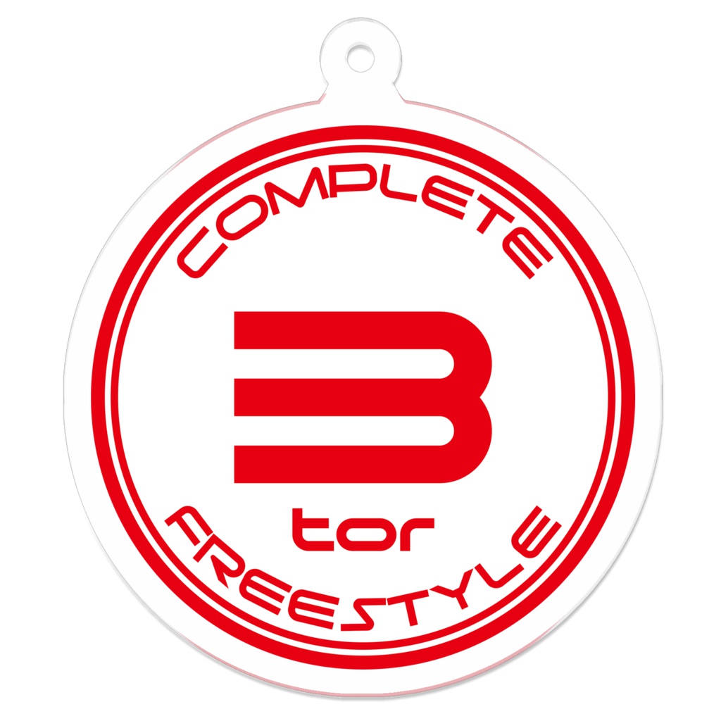 3tor アクリルキーホルダー WH