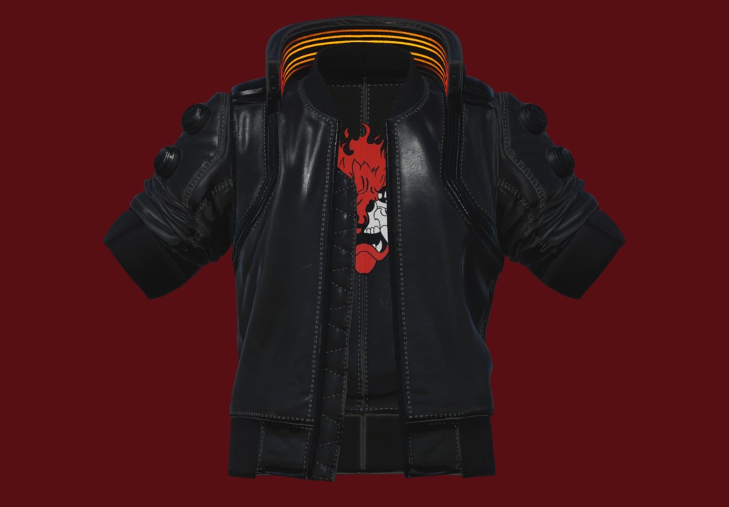 Cyberpunk 2077 Samurai Jacket (Unity/VRChat)