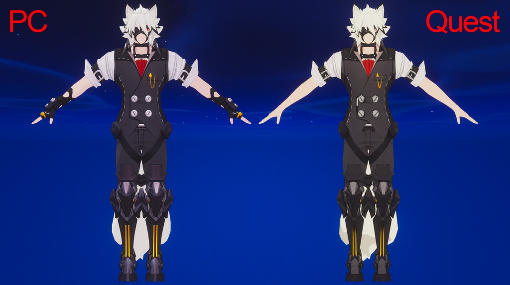 ZZZ Von Lycaon Human Avatar (VRChat/Quest)