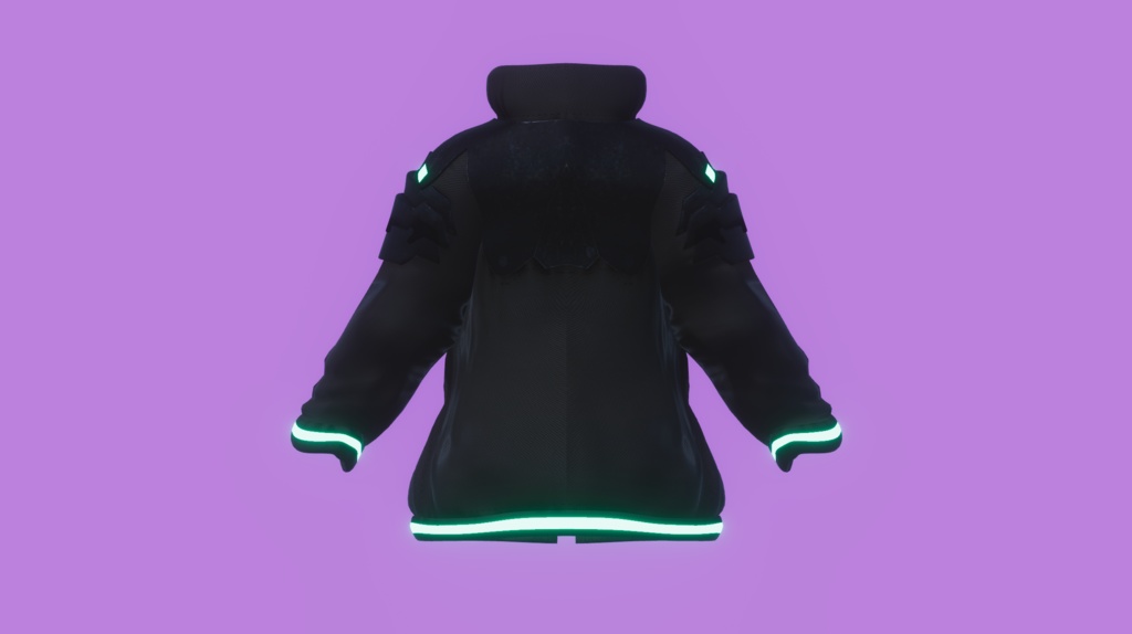 Cyberpunk Edgerunners Rebecca's Jacket (Unity/VRChat)