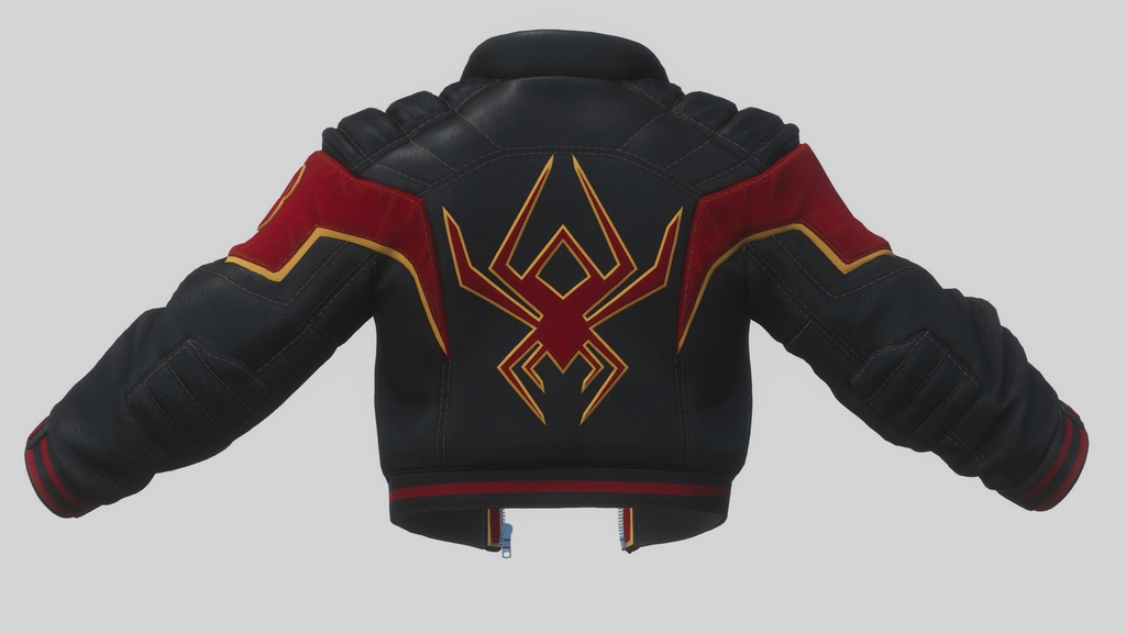 Spider-Man Miles Morales 2020 Jacket (Unity/VRChat)