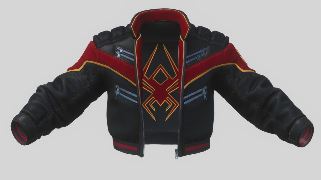 Spider-Man Miles Morales 2020 Jacket (Unity/VRChat)