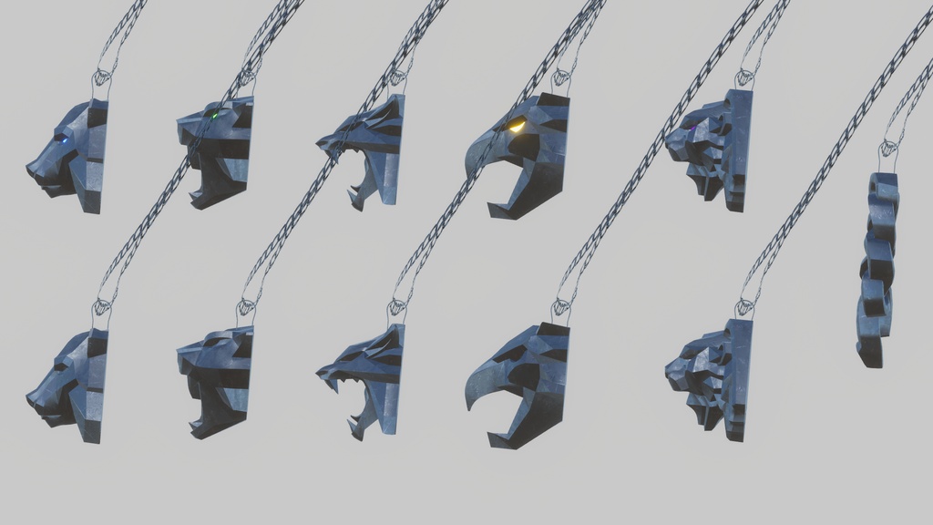 Witcher School Medallions (Unity/VRChat)