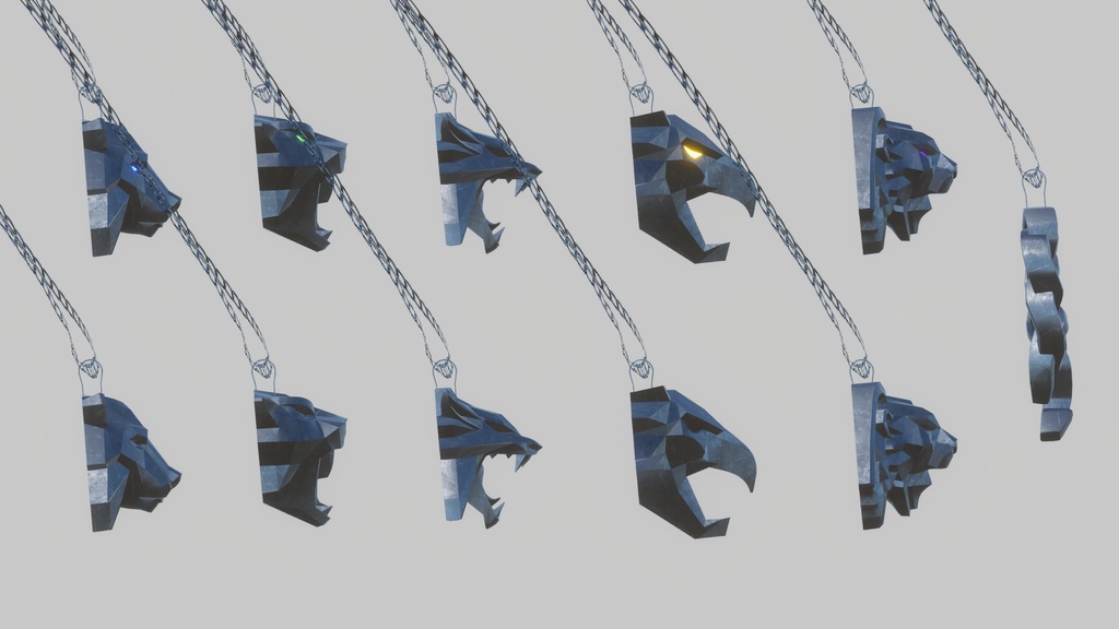 Witcher School Medallions (Unity/VRChat)