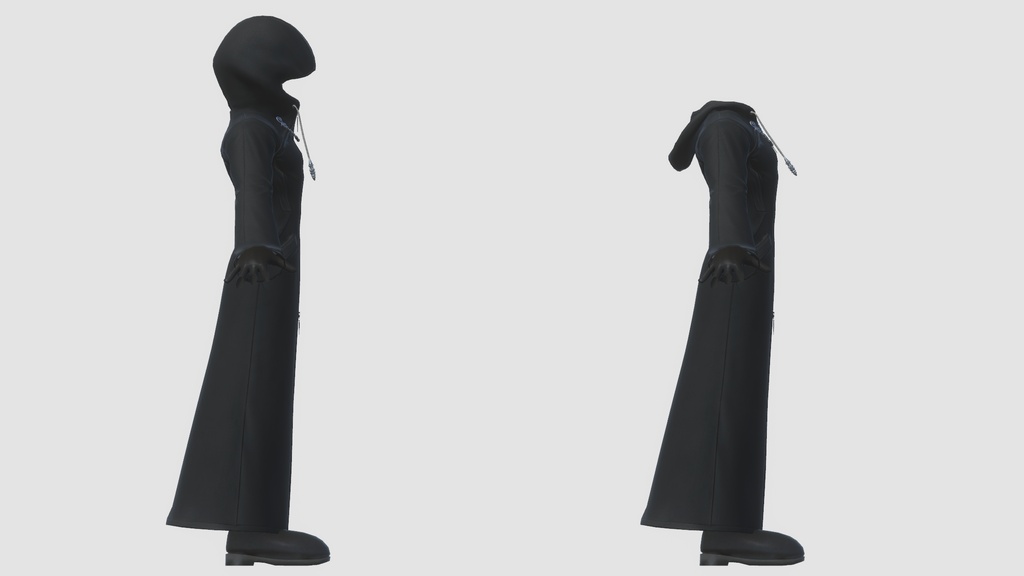 Kingdom Hearts Organization XIII Coat (Unity/VRChat)