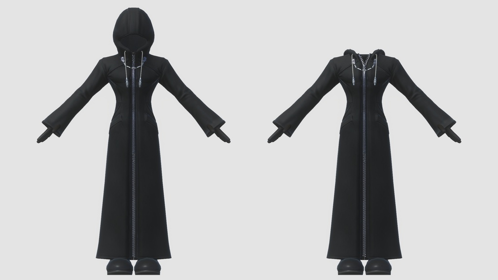 Kingdom Hearts Organization XIII Coat (Unity/VRChat)
