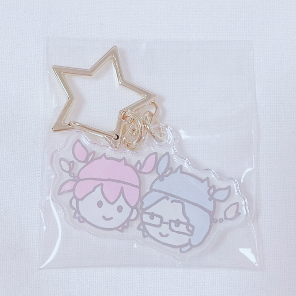 さち&もき12星座アクリルキーホルダー