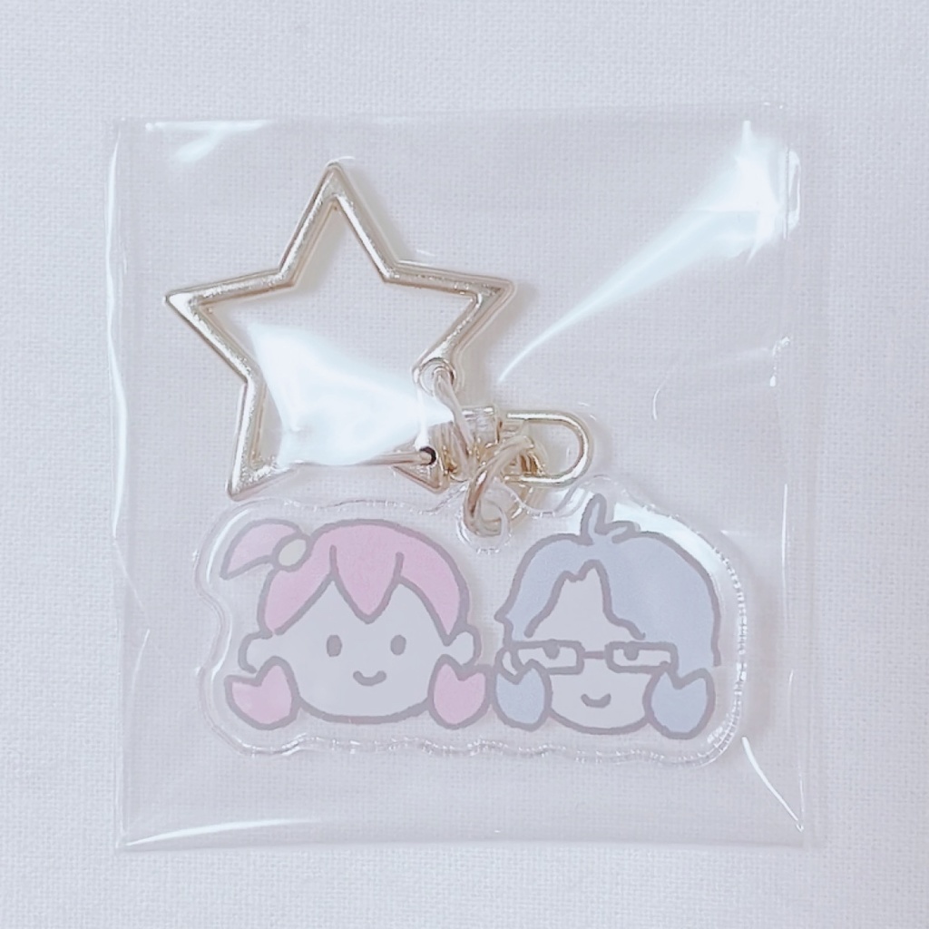 さち&もき12星座アクリルキーホルダー