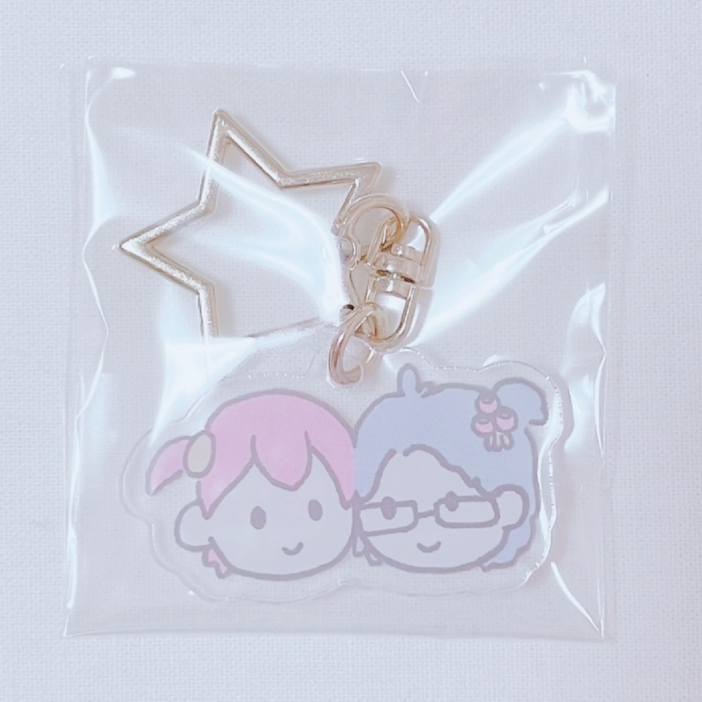 さち&もき12星座アクリルキーホルダー