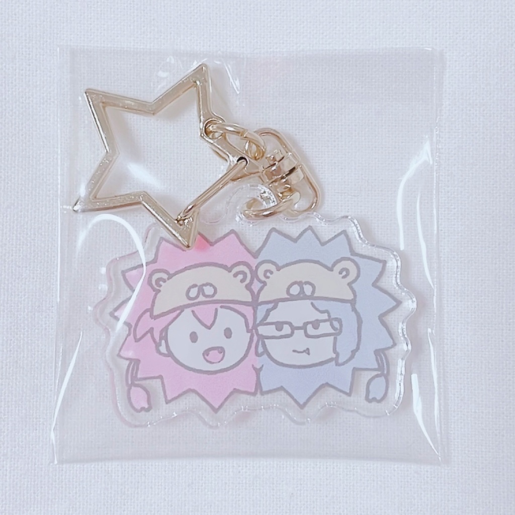 さち&もき12星座アクリルキーホルダー