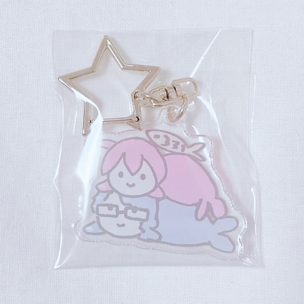 さち&もき12星座アクリルキーホルダー