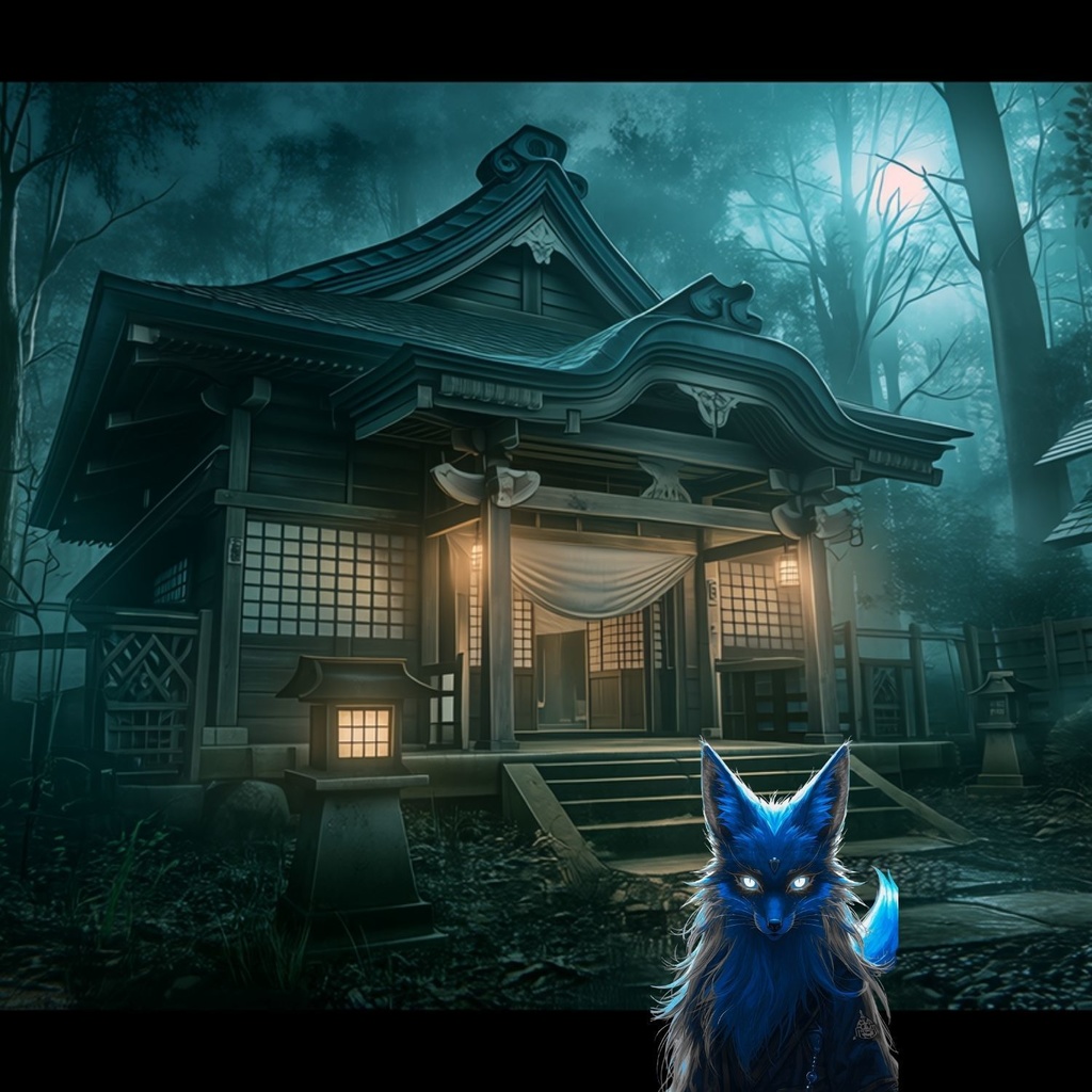 和風ホラーTRPG用 背景素材集|神社・廃村・異界 お試し Part1