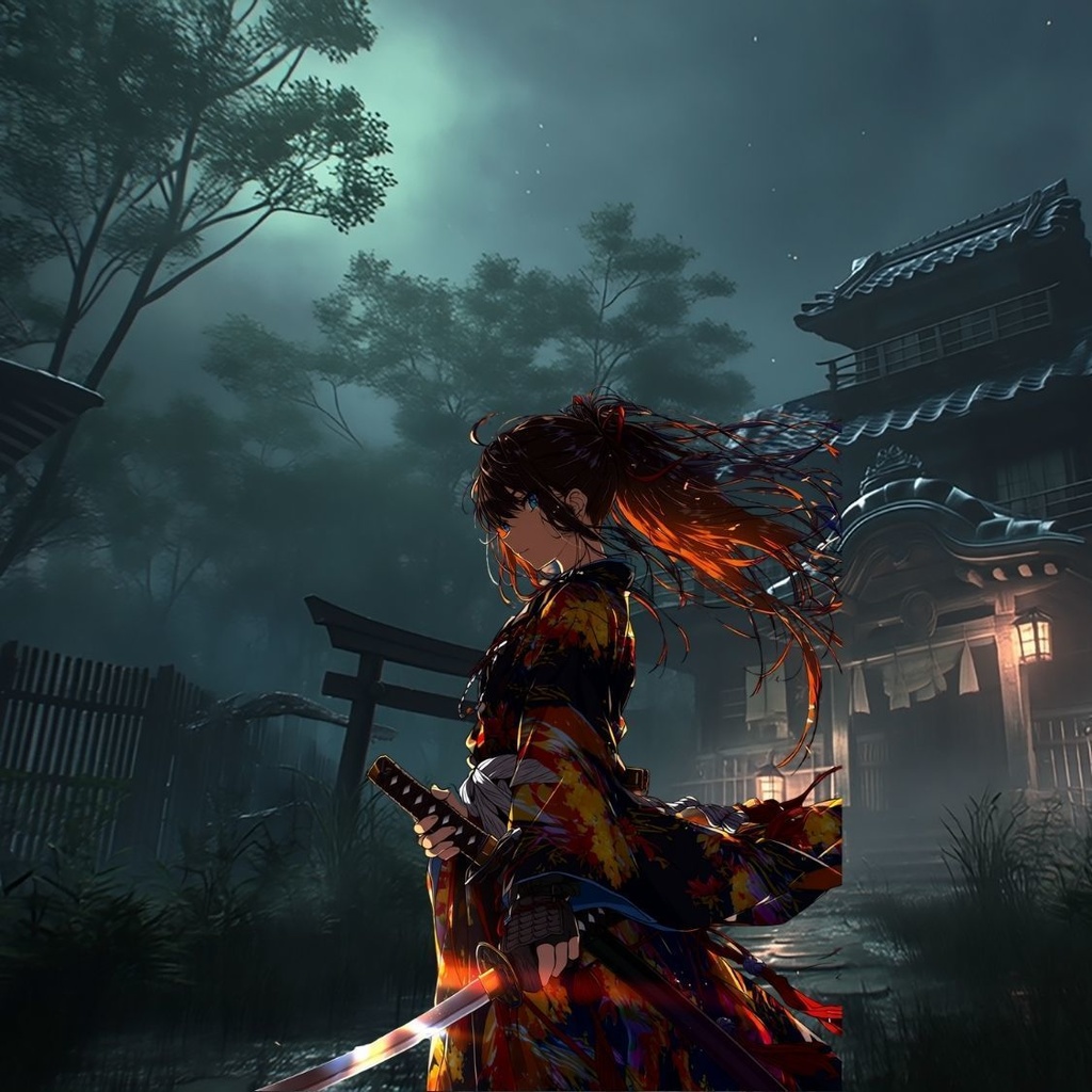 和風ホラー背景素材 10枚セット 配信・TRPG対応