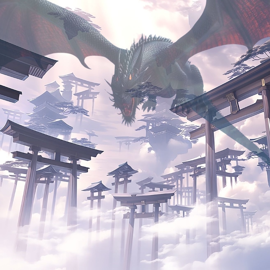 和風ファンタジー異世界 背景素材 10枚セット