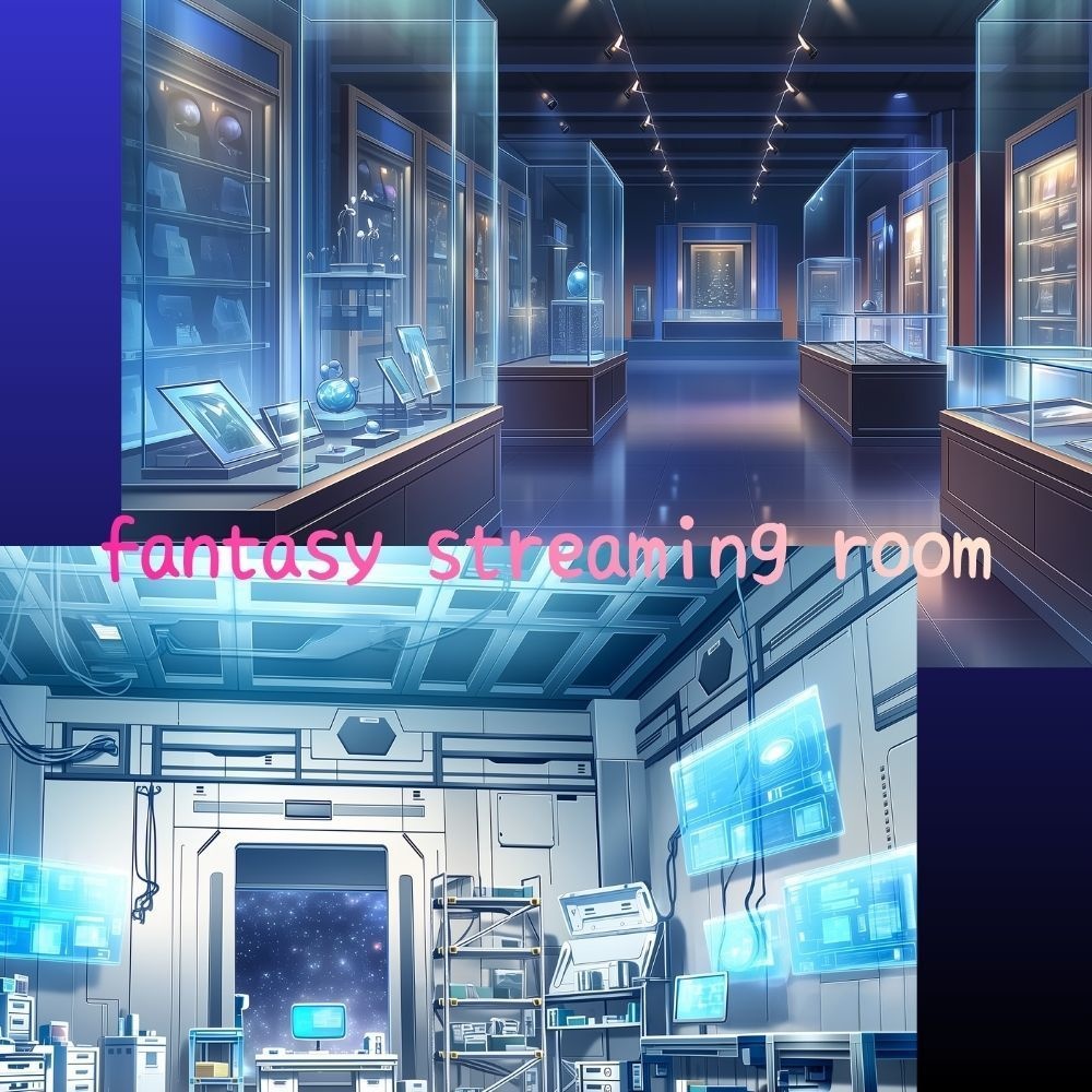 VTuber縦型配信背景コレクション Vol.2 / 10 Backgrounds Pack