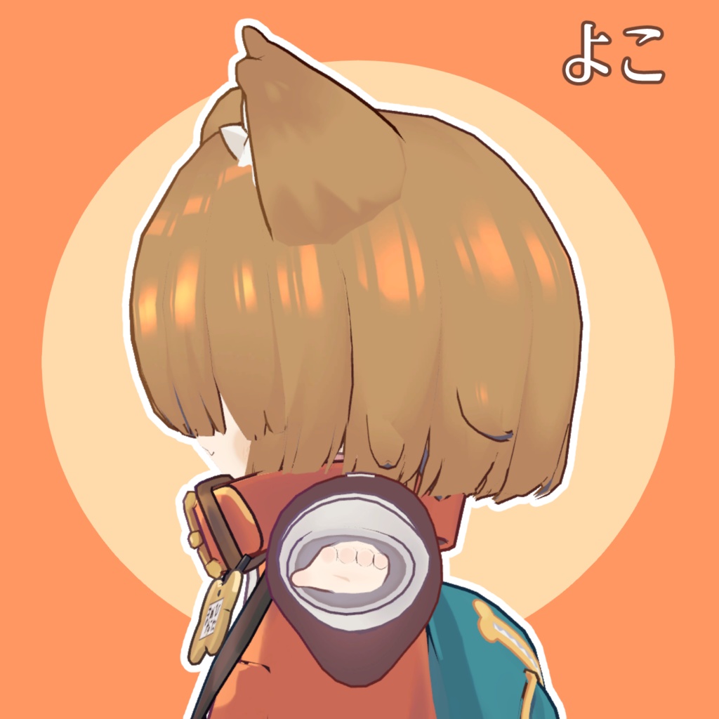 神メカクレヘア(まめひなた対応)