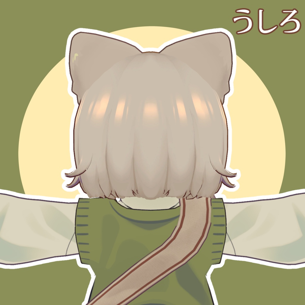 【セット割】神メカクレヘア 2アバター対応版【キプフェル/まめひなた】