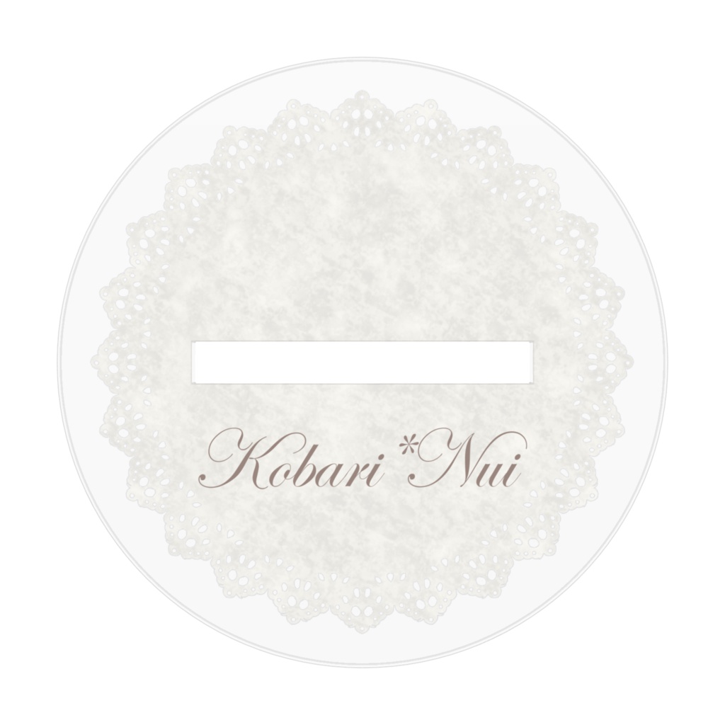 小針ぬいアクリルフィギュア*冬服Ver.