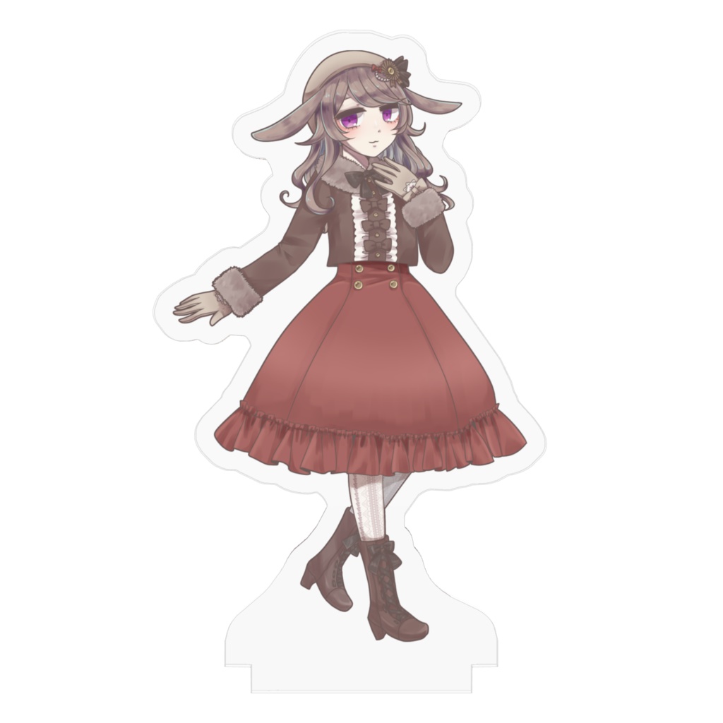 小針ぬいアクリルフィギュア*冬服Ver.