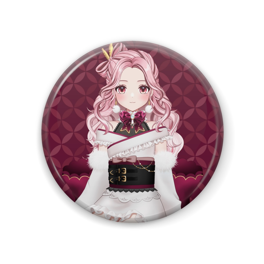 柴咲あや缶バッジpattern２